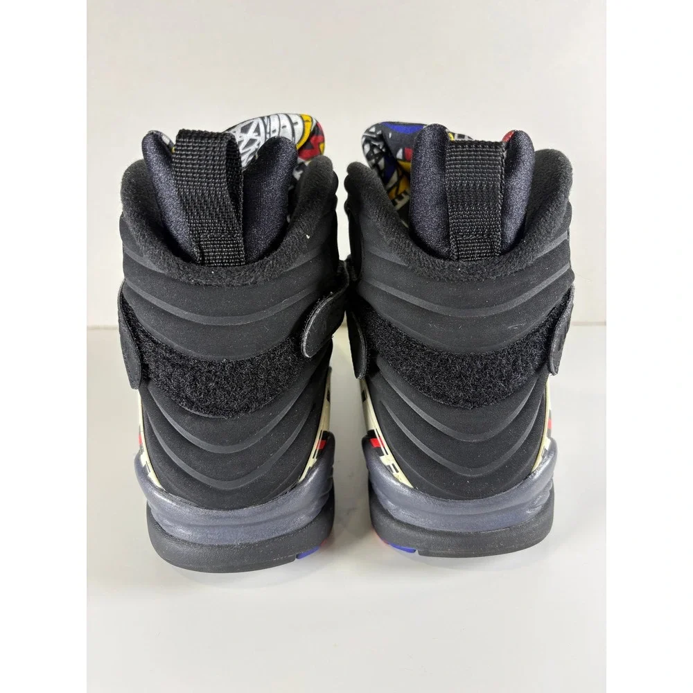 Nike Air Jordan 8 Retro Playoff Black Red Concord 305381-061 Mens Sneakers